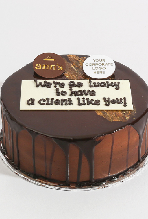 ann's corporate partnership cake customisations