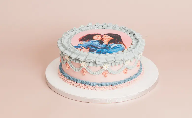 edible photo cake